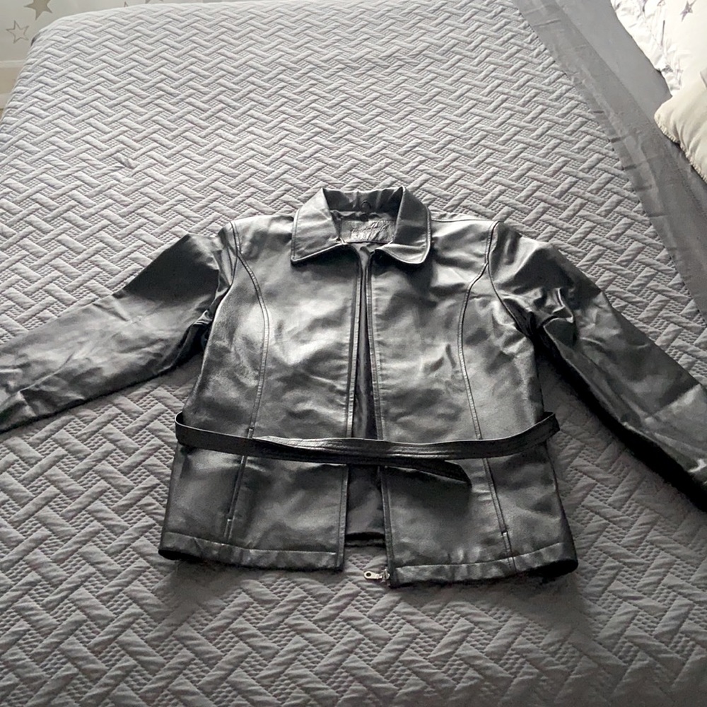 Jacqueline Ferrar Genuine Leather Jacket Size XL